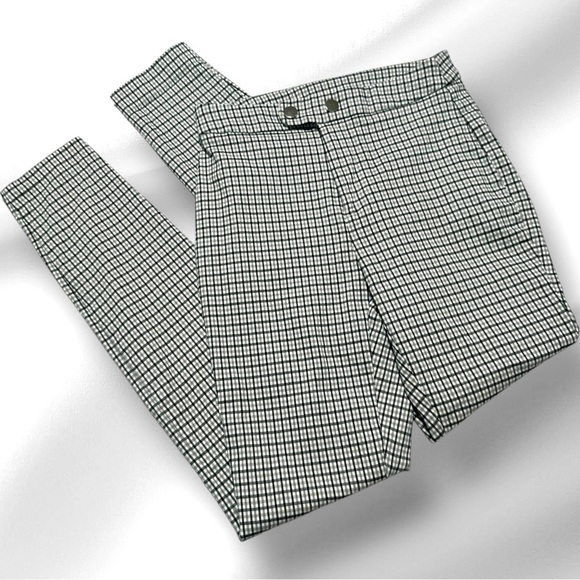 INC International Concepts Black and White Houndstooth Pants /Leggings Size 2 - Picture 1 of 9
